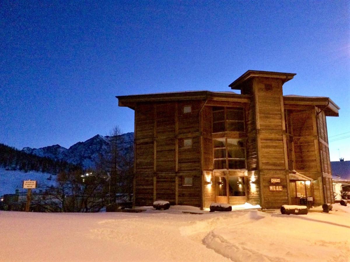 Chalet Weal Apart otel Colle Colle Sestriere Dış mekan fotoğraf